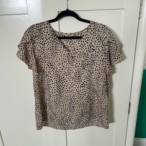 Cheetah Print Shirt